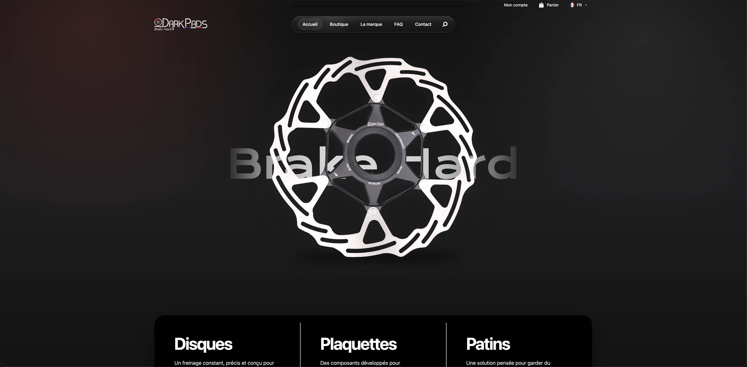 Aperçu du projet DarkPads
