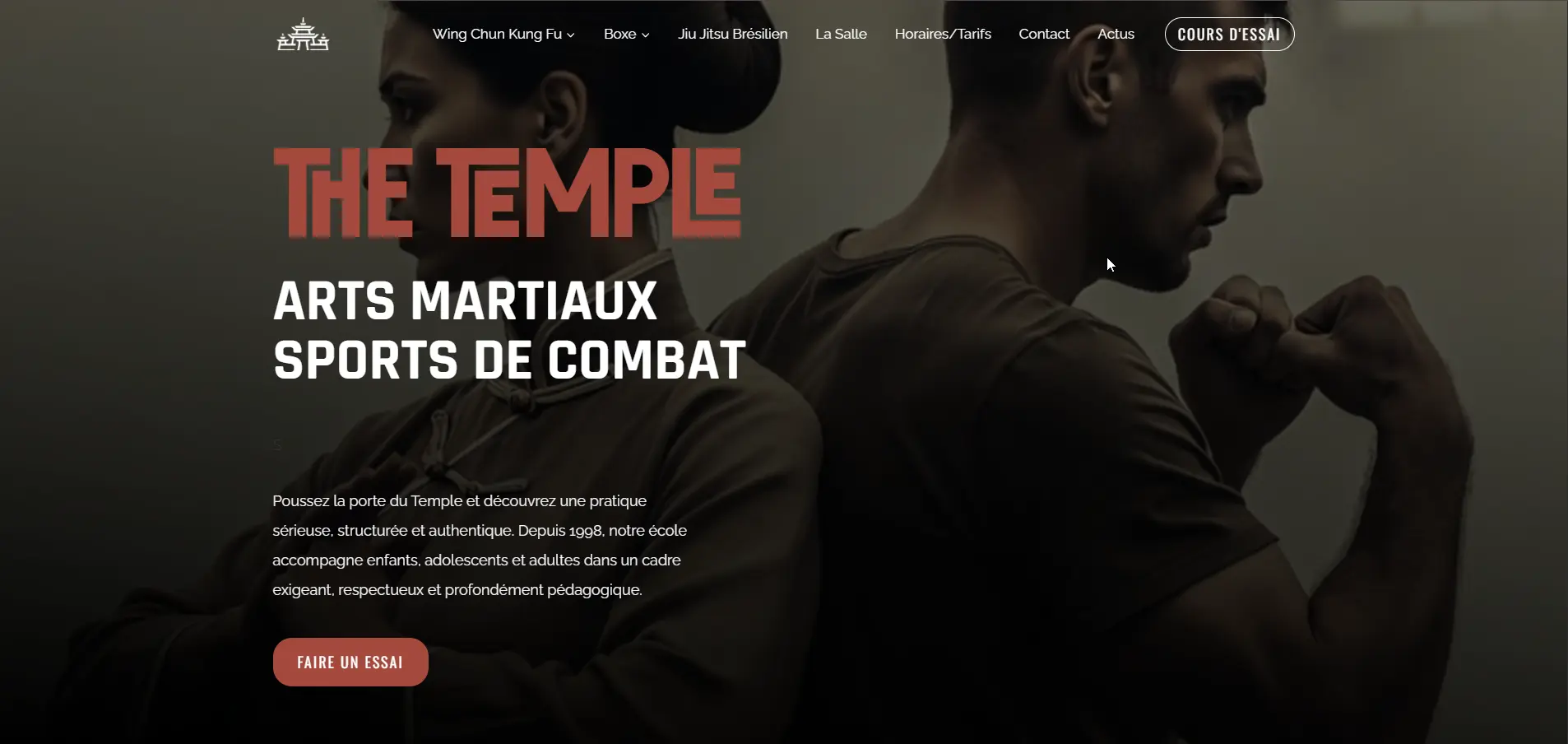 Aperçu du projet The Temple